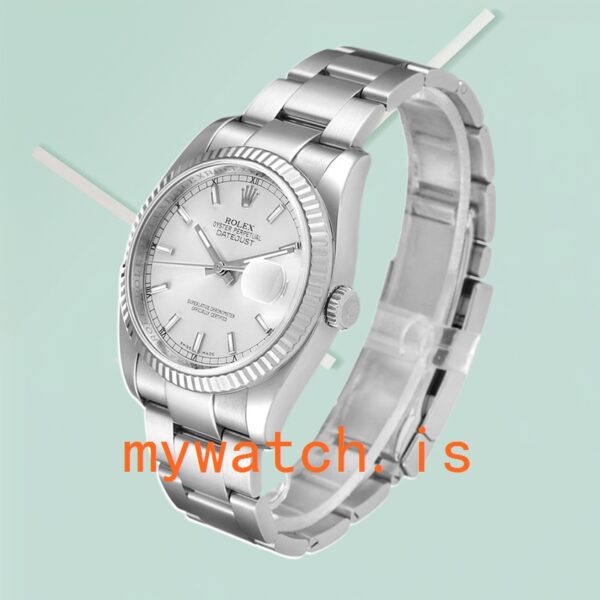Rolex Datejust 116234SSO Men’s 36mm Automatic Silver Dial - Image 4