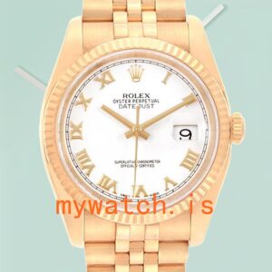 Rolex Datejust 116238 Men’s 36mm Gold-tone Stainless Steel