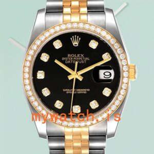 Rolex Datejust 36mm 116243BKDJ Men’s Automatic Black Dial