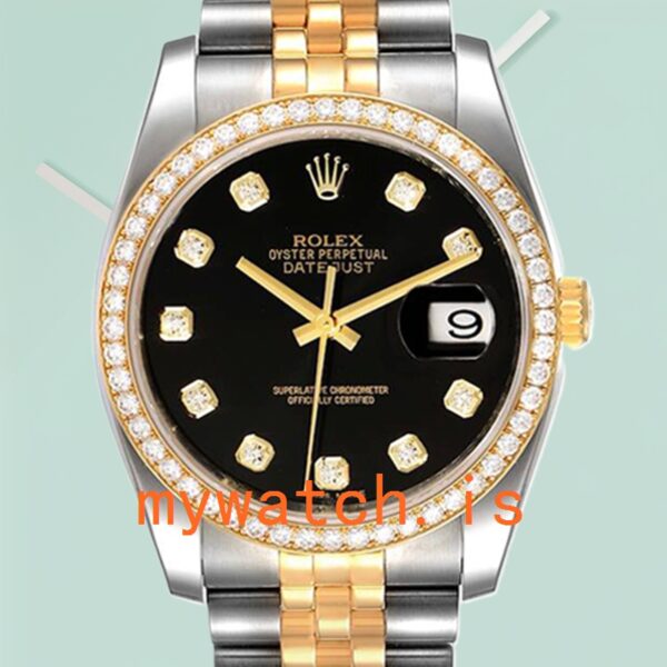 Rolex Datejust 36mm 116243BKDJ Men’s Automatic Black Dial