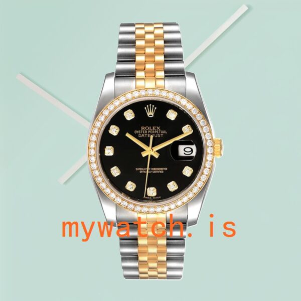 Rolex Datejust 36mm 116243BKDJ Men’s Automatic Black Dial - Image 2
