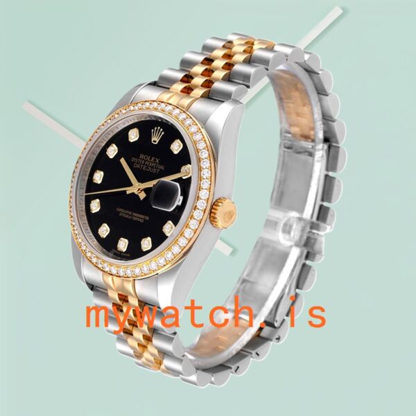 Rolex Datejust 36mm 116243BKDJ Men’s Automatic Black Dial - Image 4