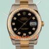 Rolex Datejust Men’s 116243BKDO 36mm Silver-tone