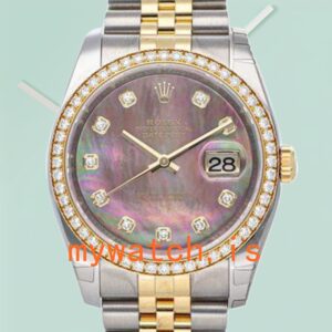 Rolex Datejust 116243CDJ 36mm Men’s Silver-tone