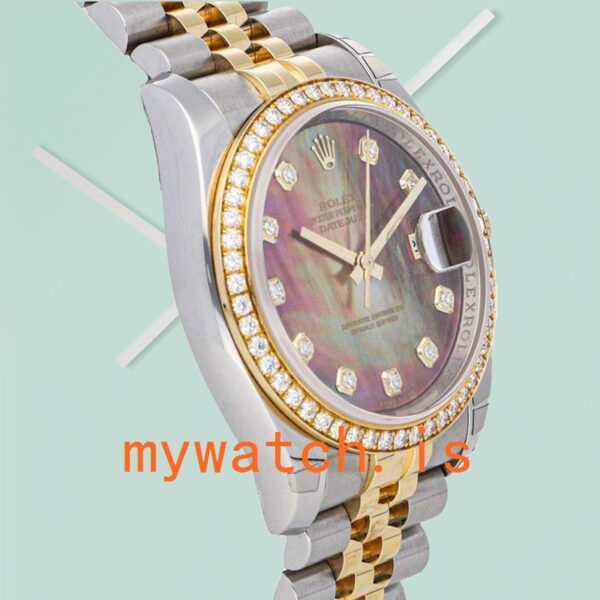 Rolex Datejust 116243CDJ 36mm Men’s Silver-tone - Image 4
