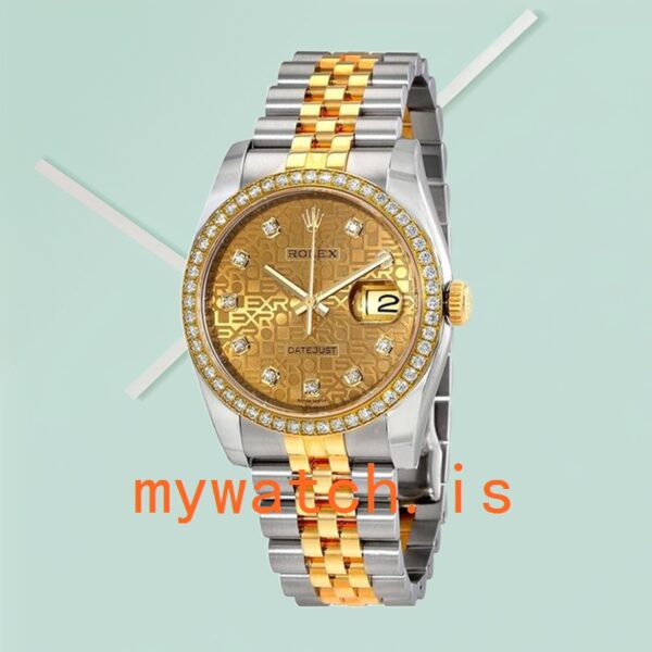 Rolex Datejust Men’s 116243CJDJ 36mm Black Dial - Image 2