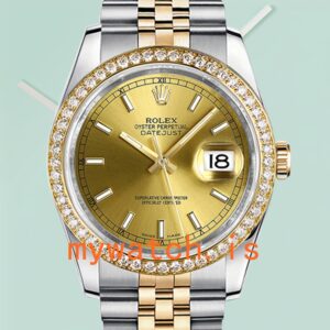 Rolex Datejust 36mm 116243CSJ Men’s Silver-tone