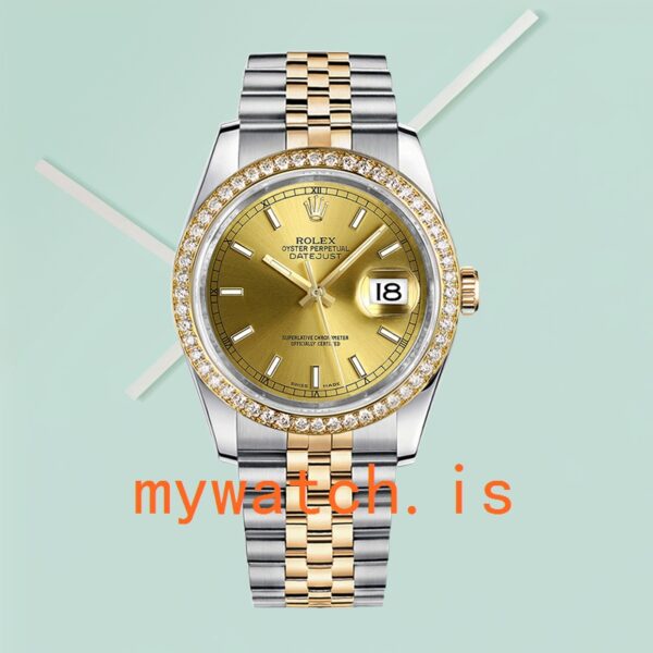 Rolex Datejust 36mm 116243CSJ Men’s Silver-tone - Image 2