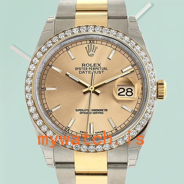Rolex Datejust 36mm 116243CSO Men’s Champagne Dial