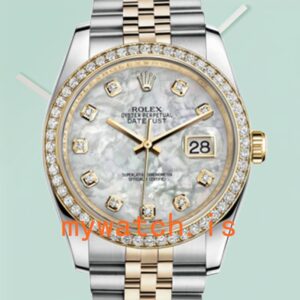 Rolex Datejust 116243MDJ 36mm Men’s Silver-tone
