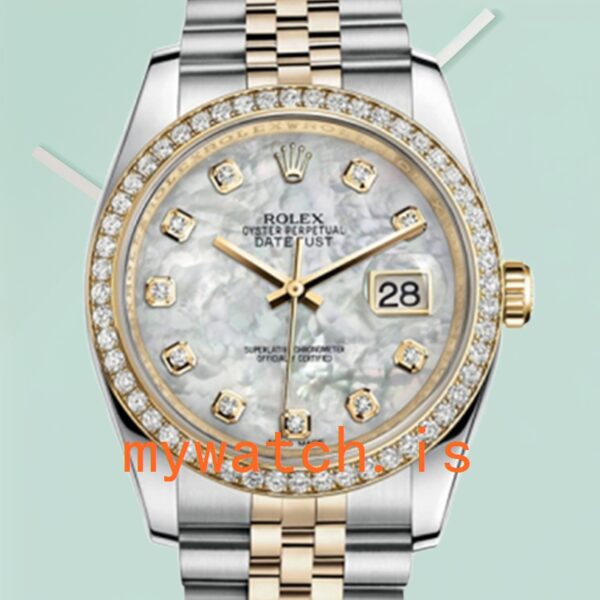 Rolex Datejust 116243MDJ 36mm Men’s Silver-tone