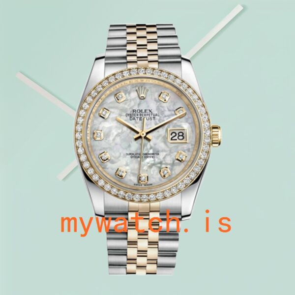 Rolex Datejust 116243MDJ 36mm Men’s Silver-tone - Image 2