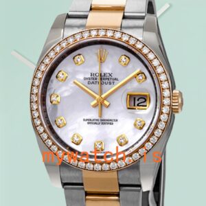 Rolex Datejust 116243MDO Men’s 36mm Automatic Silver-tone