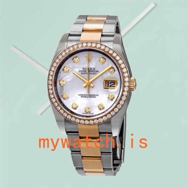 Rolex Datejust 116243MDO Men’s 36mm Automatic Silver-tone - Image 2
