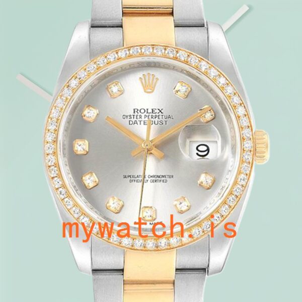 Rolex Datejust 116243SDO 36mm Men’s Automatic Silver Dial