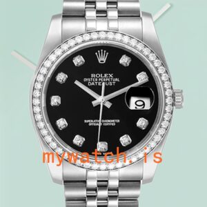 Rolex Datejust 36mm 116244BKDJ Men’s Black Dial