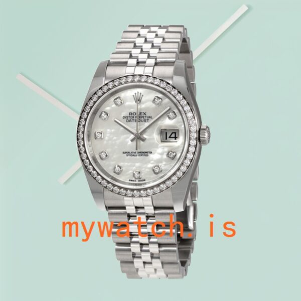 Rolex Datejust Men’s 36mm 116244MDJ Automatic Bracelet - Image 2