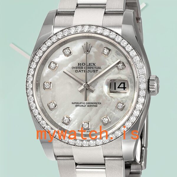 Rolex Datejust 36mm Men’s 116244PFAO Pink Floral Dial