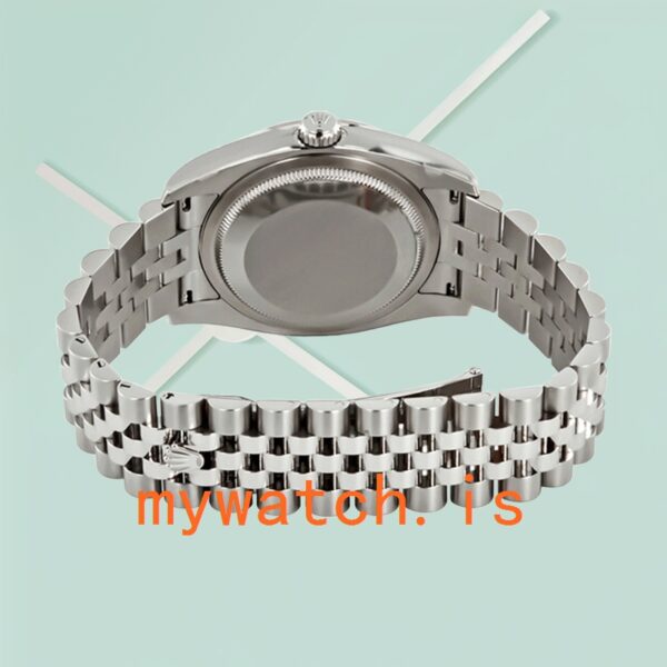 Rolex Datejust 116244SFAJ 36mm Men’s Silver Floral Dial - Image 3