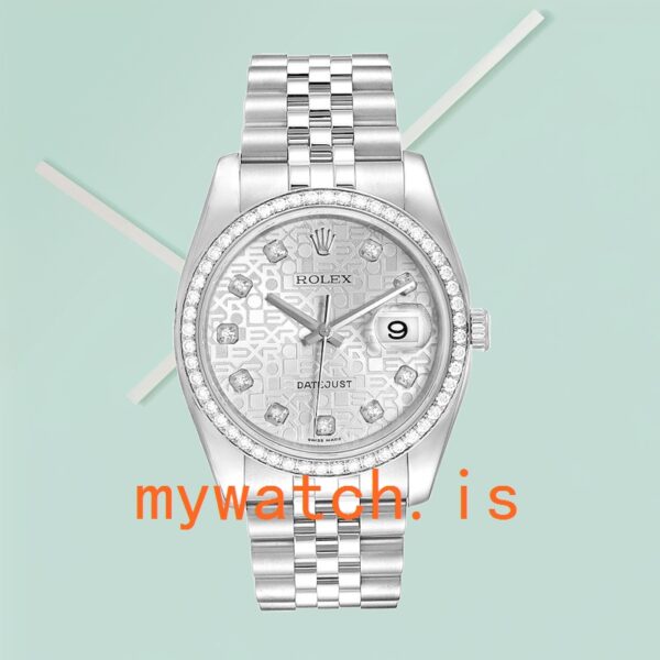 Rolex Datejust 36mm Men’s 116244SJDJ Bracelet - Image 2