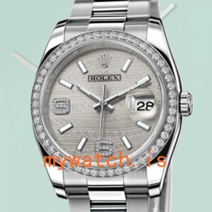 Rolex Datejust 116244-72600 36mm Men’s Automatic Silver-tone