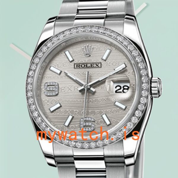 Rolex Datejust 116244-72600 36mm Men’s Automatic Silver-tone