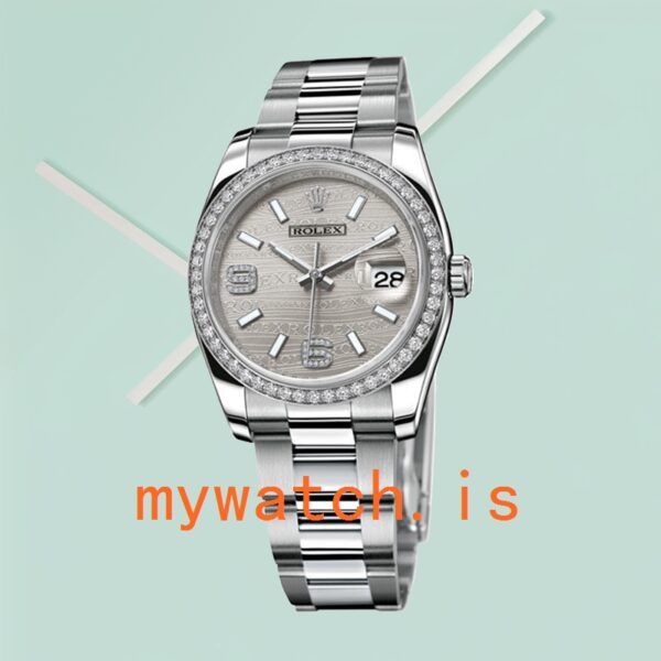 Rolex Datejust 116244-72600 36mm Men’s Automatic Silver-tone - Image 4