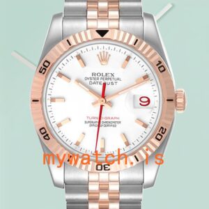 Rolex Datejust Turn-o-graph Men’s 36mm 116261 Silver-tone