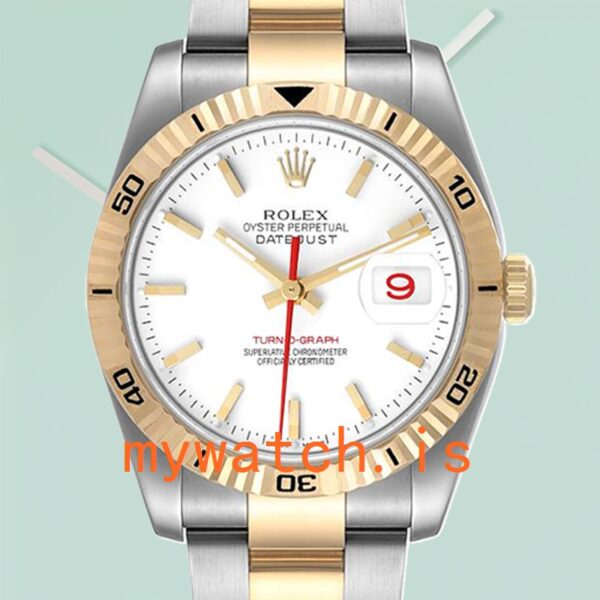 Rolex Datejust Turn-o-graph 116263 36mm Men’s Oyster Bracelet/Jubilee Bracelet