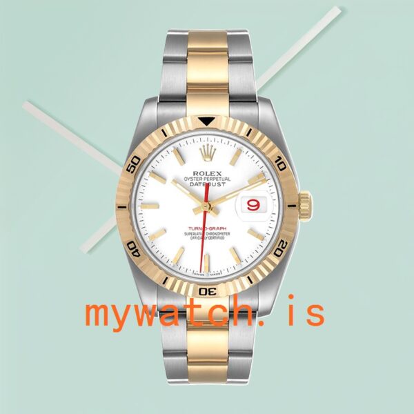 Rolex Datejust Turn-o-graph 116263 36mm Men’s Oyster Bracelet/Jubilee Bracelet - Image 2