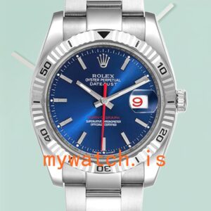 Rolex Datejust Turn-o-graph 116264 36mm Men’s Blue Dial