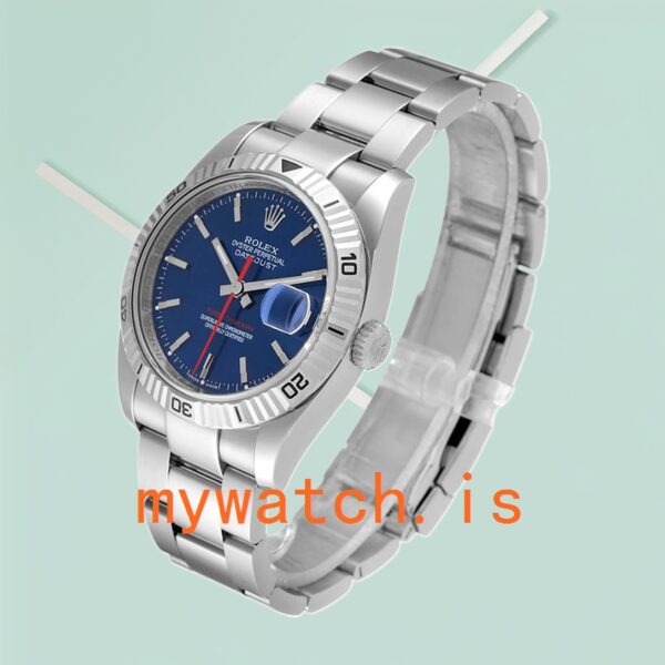 Rolex Datejust Turn-o-graph 116264 36mm Men’s Blue Dial - Image 2