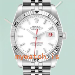 Rolex Datejust Turn-o-graph 36mm Men’s 116264 White Dial