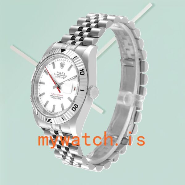 Rolex Datejust Turn-o-graph 36mm Men’s 116264 White Dial - Image 4