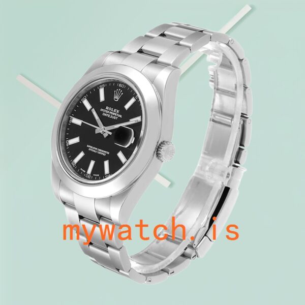 Rolex Datejust Men’s 41mm 116300BKSO Stainless Steel Black Dial - Image 4