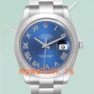 Rolex Datejust Men’s 116300-72210 41mm Stainless Steel Blue Dial