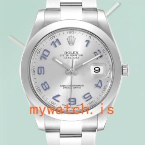 Rolex Datejust 41mm Men’s 116300 Blue Dial Silver-tone