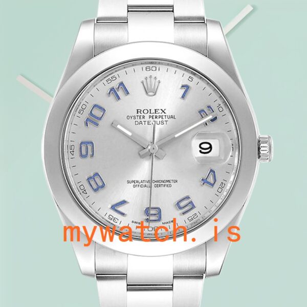 Rolex Datejust 41mm Men’s 116300 Blue Dial Silver-tone