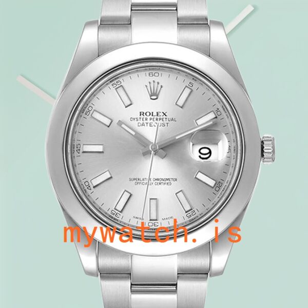 Rolex Datejust 41mm Men’s 116300SSO Silver Dial