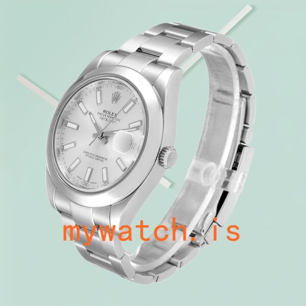 Rolex Datejust 41mm Men’s 116300SSO Silver Dial - Image 4