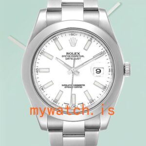 Rolex Datejust Men’s 41mm 116300WSO Silver-tone Stainless Steel