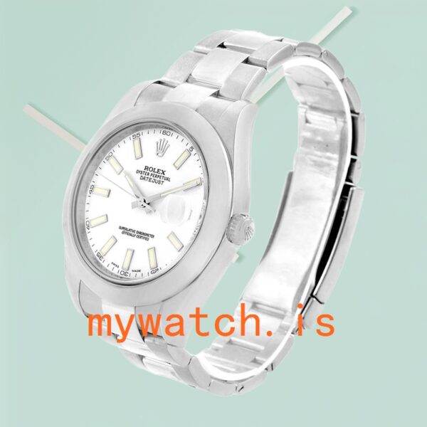 Rolex Datejust Men’s 41mm 116300WSO Silver-tone Stainless Steel - Image 3