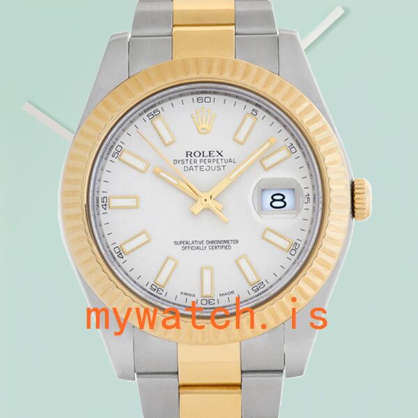 Rolex Datejust 116333-72213 Men’s 41mm Automatic Silver-tone