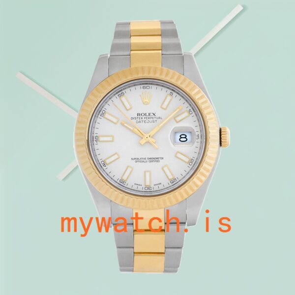 Rolex Datejust 116333-72213 Men’s 41mm Automatic Silver-tone - Image 2