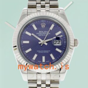 Rolex Datejust Men’s 41mm 116334BLSJ Stainless Steel Blue Dial