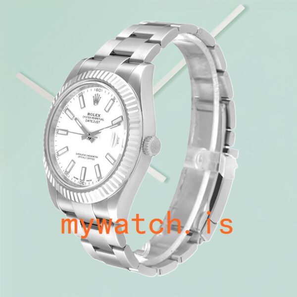 Rolex Datejust 116334 41mm Men’s Silver-tone White Dial - Image 4
