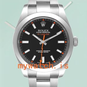 Rolex Milgauss 40mm 116400BKSO Men’s Oyster Bracelet