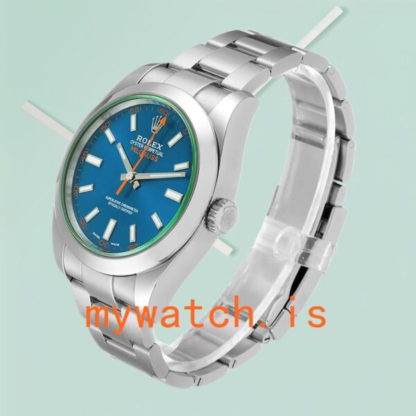 Rolex Milgauss Men’s 40mm m116400gv-0002 Automatic Silver-tone - Image 3