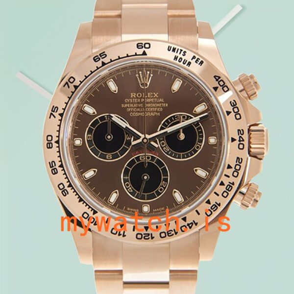 Rolex Daytona Men’s 40mm m116505-0013 Rose Gold-tone