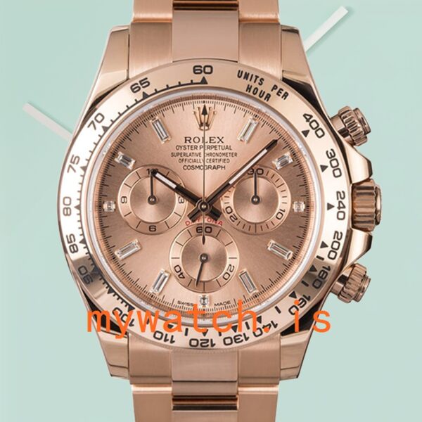 Rolex Daytona Men’s m116505-0012 40mm Stainless Steel Automatic